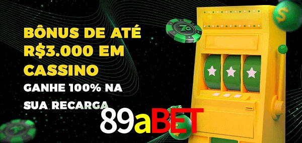 89abet melhor bônus de depósito